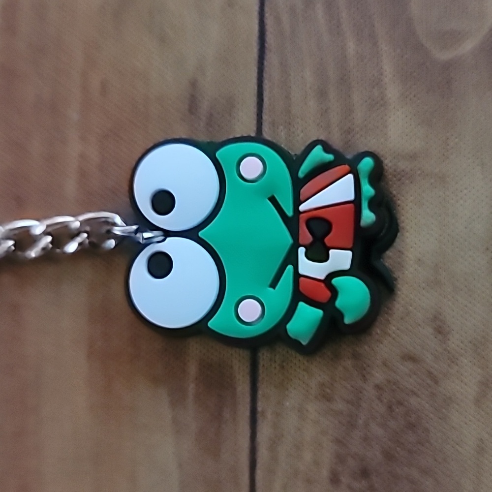 Frog Rubber Keychain - Picture 3 of 6